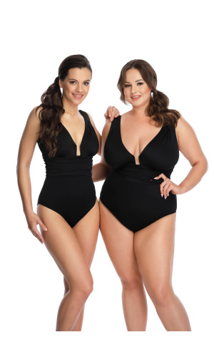 Ολόσωμο Μαγιό Plus Size – Τέλεια Εφαρμογή για Κοιλιά & Μεγάλο Στήθος
